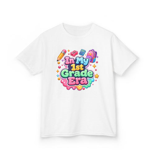 Kids T-Shirt — "In My 1st Grade Era" Cute Back-to-School Tee